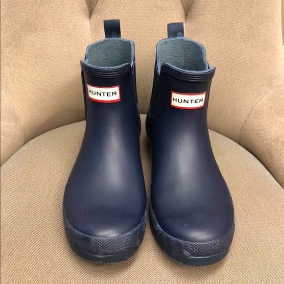 Hunter Shoes - Hunter Boots- WORN ONCE